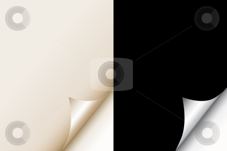 To use this stock image in your creative project, please select the size you need over to the right and click the "Add to Cart" button.
Your downloaded image will come with the Cutcaster watermark removed so don’t worry about the watermark you see on this page. Page curl stock vector clipart, Two page curl backgrounds by Kirsty Pargeter