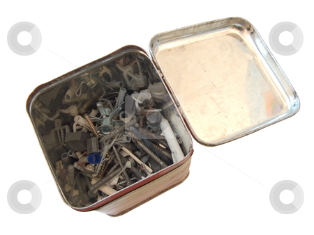 To use this stock image in your creative project, please select the size you need over to the right and click the "Add to Cart" button.
Your downloaded image will come with the Cutcaster watermark removed so don’t worry about the watermark you see on this page. Metalware stock photo, Different hardware in the old metalic box by Sergej Razvodovskij
