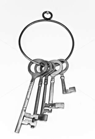 To use this stock image in your creative project, please select the size you need over to the right and click the "Add to Cart" button.
Your downloaded image will come with the Cutcaster watermark removed so don’t worry about the watermark you see on this page. Keys stock photo, A bunch of very old keys on a big ring by Norma Cornes