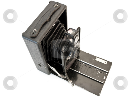 To use this stock image in your creative project, please select the size you need over to the right and click the "Add to Cart" button.
Your downloaded image will come with the Cutcaster watermark removed so don’t worry about the watermark you see on this page. Old fashioned camera stock photo, Old fashioned photo camera against the white background by Sergej Razvodovskij