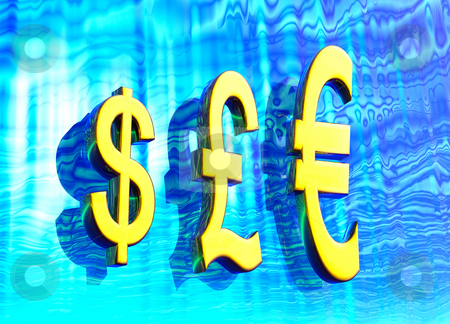 To use this stock image in your creative project, please select the size you need over to the right and click the "Add to Cart" button.
Your downloaded image will come with the Cutcaster watermark removed so don’t worry about the watermark you see on this page. Euro Pound Dollar Symbols in Gold Graph stock photo, Euro Pound Dollar Symbols in Gold with Reflection in Graph Chart Format Comparing by Robert Davies