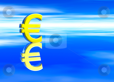To use this stock image in your creative project, please select the size you need over to the right and click the "Add to Cart" button.
Your downloaded image will come with the Cutcaster watermark removed so don’t worry about the watermark you see on this page. Gold EU Euro Currency Symbol stock photo, Gold EU Euro Currency Symbol on Blue Background by Robert Davies