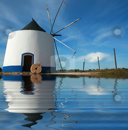 To use this stock image in your creative project, please select the size you need over to the right and click the "Add to Cart" button.
Your downloaded image will come with the Cutcaster watermark removed so don’t worry about the watermark you see on this page. Windmill stock photo, Old white windmille by Marc Torrell
