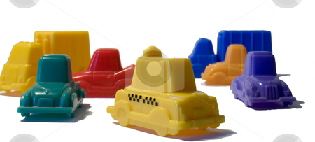 To use this stock image in your creative project, please select the size you need over to the right and click the "Add to Cart" button.
Your downloaded image will come with the Cutcaster watermark removed so don’t worry about the watermark you see on this page. Taxi Rush stock photo, Different colors plastic toy cars by Marc Torrell