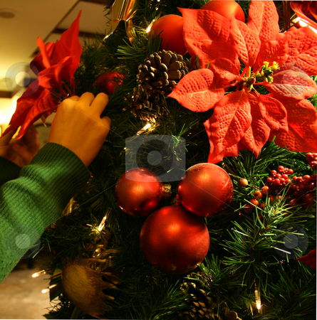 To use this stock image in your creative project, please select the size you need over to the right and click the "Add to Cart" button.
Your downloaded image will come with the Cutcaster watermark removed so don’t worry about the watermark you see on this page. Christmas coming stock photo, Woman hand making the christmas tree by Marc Torrell