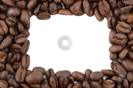 To use this stock image in your creative project, please select the size you need over to the right and click the "Add to Cart" button.
Your downloaded image will come with the Cutcaster watermark removed so don’t worry about the watermark you see on this page. Coffee beans forming a border. stock photo, Coffee beans forming a border with copy space, white background. by Pablo Caridad