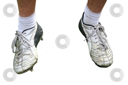 To use this stock image in your creative project, please select the size you need over to the right and click the "Add to Cart" button.
Your downloaded image will come with the Cutcaster watermark removed so don’t worry about the watermark you see on this page. Soccer Shoes stock photo, A pair of male football shoes by Reinhart Eo