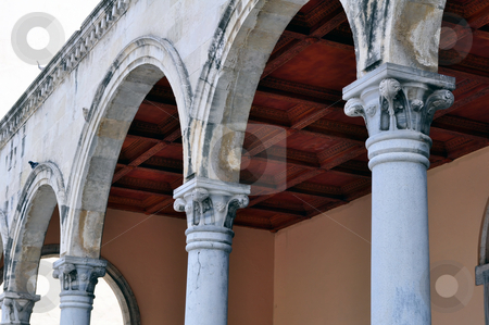 To use this stock image in your creative project, please select the size you need over to the right and click the "Add to Cart" button.
Your downloaded image will come with the Cutcaster watermark removed so don’t worry about the watermark you see on this page. Greek columns stock photo, Detail of greek contruction in the island of Crete by Fernando Barozza