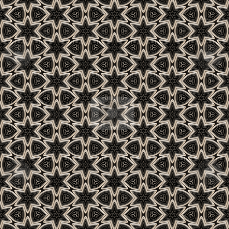 To use this stock image in your creative project, please select the size you need over to the right and click the "Add to Cart" button.
Your downloaded image will come with the Cutcaster watermark removed so don’t worry about the watermark you see on this page. Metal victorian star pattern stock photo, Seamless texture of metallic shapes on black background by Wino Evertz