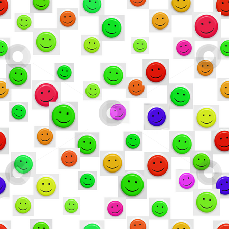 To use this stock image in your creative project, please select the size you need over to the right and click the "Add to Cart" button.
Your downloaded image will come with the Cutcaster watermark removed so don’t worry about the watermark you see on this page. Smiley pattern stock photo, Seamless texture of bright smiley faces on white by Wino Evertz