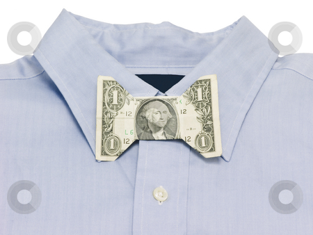 To use this stock image in your creative project, please select the size you need over to the right and click the "Add to Cart" button.
Your downloaded image will come with the Cutcaster watermark removed so don’t worry about the watermark you see on this page. Money bow tie stock photo, Money bow tie on a blue shirt by John Teeter