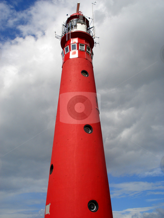 To use this stock image in your creative project, please select the size you need over to the right and click the "Add to Cart" button.
Your downloaded image will come with the Cutcaster watermark removed so don’t worry about the watermark you see on this page. Lighthouse stock photo, Red lighthouse and blue sky by Marc Torrell