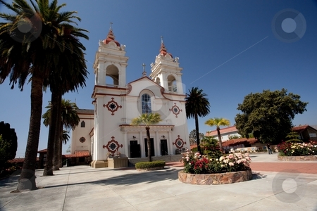 To use this stock image in your creative project, please select the size you need over to the right and click the "Add to Cart" button.
Your downloaded image will come with the Cutcaster watermark removed so don’t worry about the watermark you see on this page. Five Wounds Church stock photo, The Five Wounds Portuguese National Church is the heart and soul of the Portuguese Community in Santa Clara Valley. The Five Wounds Parish was dedicated by Father Henrique Ribeiro on November 8, 1914. by Mariusz Jurgielewicz