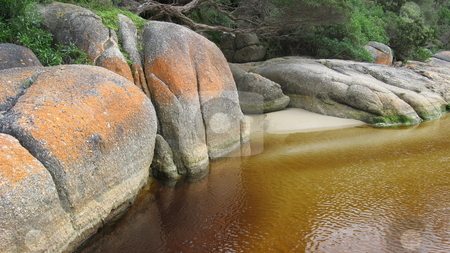 To use this stock image in your creative project, please select the size you need over to the right and click the "Add to Cart" button.
Your downloaded image will come with the Cutcaster watermark removed so don’t worry about the watermark you see on this page. Tidal River Rocks stock photo, Tidal River, Wilsons Promontory National Park, Victoria Australia by Robyn Butler