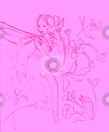 To use this stock image in your creative project, please select the size you need over to the right and click the "Add to Cart" button.
Your downloaded image will come with the Cutcaster watermark removed so don’t worry about the watermark you see on this page. Angel stock photo, A beautiful angel - hand drawn design by Stelian Ion