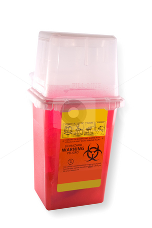 To use this stock image in your creative project, please select the size you need over to the right and click the "Add to Cart" button.
Your downloaded image will come with the Cutcaster watermark removed so don’t worry about the watermark you see on this page. Needle Disposal stock photo, Disposal container for medial syringes and needles, isolated on white background with clipping path by Steve Carroll