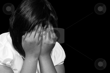 To use this stock image in your creative project, please select the size you need over to the right and click the "Add to Cart" button.
Your downloaded image will come with the Cutcaster watermark removed so don’t worry about the watermark you see on this page. Crying Child stock photo, A young female child is covering her face and crying, post processed in black and white and isolated against a black background by Richard Nelson