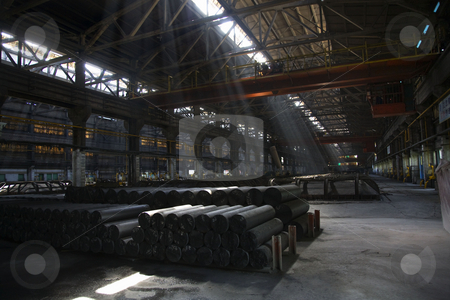 To use this stock image in your creative project, please select the size you need over to the right and click the "Add to Cart" button.
Your downloaded image will come with the Cutcaster watermark removed so don’t worry about the watermark you see on this page. Light Shafts Inside Dark Metals Factory Gansu Province China stock photo, Light Shafts Inside Dark Metals Factory Gansu Province China by William Perry
