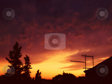 To use this stock image in your creative project, please select the size you need over to the right and click the "Add to Cart" button.
Your downloaded image will come with the Cutcaster watermark removed so don’t worry about the watermark you see on this page. Clouds over city stock photo, View of the tranquil, evening sky above the city after the storm. Toned image. by Sinisa Botas
