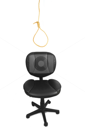 To use this stock image in your creative project, please select the size you need over to the right and click the "Add to Cart" button.
Your downloaded image will come with the Cutcaster watermark removed so don’t worry about the watermark you see on this page. Noose over Chair stock photo, Noose haning over office chair on white background by John Teeter