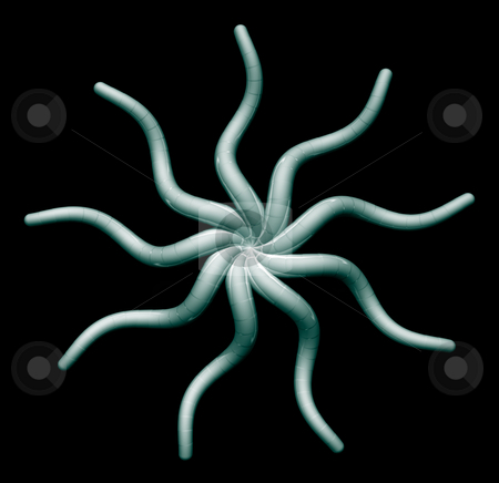 To use this stock image in your creative project, please select the size you need over to the right and click the "Add to Cart" button.
Your downloaded image will come with the Cutcaster watermark removed so don’t worry about the watermark you see on this page. Organic stock photo, Abstract organic star on black background - 3d illustrationii by J?