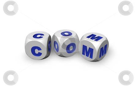 To use this stock image in your creative project, please select the size you need over to the right and click the "Add to Cart" button.
Your downloaded image will come with the Cutcaster watermark removed so don’t worry about the watermark you see on this page. Com domain stock photo, Three dices with the letters com - 3d illustration by J?