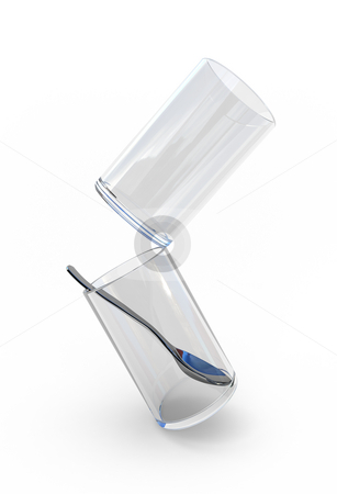 To use this stock image in your creative project, please select the size you need over to the right and click the "Add to Cart" button.
Your downloaded image will come with the Cutcaster watermark removed so don’t worry about the watermark you see on this page. Balancing glasses stock photo, Two glasses and spoon in balance act by Magnus Johansson