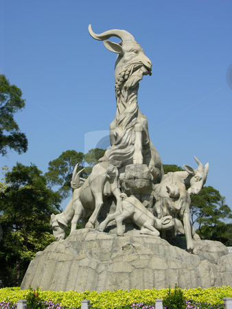 To use this stock image in your creative project, please select the size you need over to the right and click the "Add to Cart" button.
Your downloaded image will come with the Cutcaster watermark removed so don’t worry about the watermark you see on this page. Five Goat Statue Yue Xiu Park Guangzhou stock photo, Five Goat Statue is the symbol of Guangzhou, much like the Statue of Liberty in New York City. Guangzhou, Guangdong Province, China by William Perry