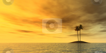 To use this stock image in your creative project, please select the size you need over to the right and click the "Add to Cart" button.
Your downloaded image will come with the Cutcaster watermark removed so don’t worry about the watermark you see on this page. Lonely stock photo, Three palms on lonely island - 3d illustration by J?