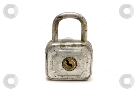 To use this stock image in your creative project, please select the size you need over to the right and click the "Add to Cart" button.
Your downloaded image will come with the Cutcaster watermark removed so don’t worry about the watermark you see on this page. Old padlock stock photo, Old padlock isolated on white by Ingvar Bjork