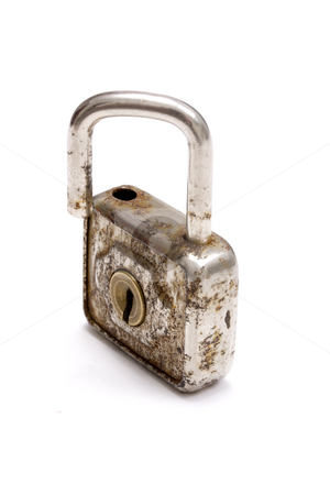 To use this stock image in your creative project, please select the size you need over to the right and click the "Add to Cart" button.
Your downloaded image will come with the Cutcaster watermark removed so don’t worry about the watermark you see on this page. Old padlock stock photo, Old padlock isolated on white background by Ingvar Bjork