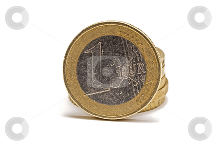 To use this stock image in your creative project, please select the size you need over to the right and click the "Add to Cart" button.
Your downloaded image will come with the Cutcaster watermark removed so don’t worry about the watermark you see on this page. Euro coins stock photo, Euro coins isolated on white background by Ingvar Bjork