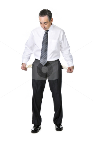 To use this stock image in your creative project, please select the size you need over to the right and click the "Add to Cart" button.
Your downloaded image will come with the Cutcaster watermark removed so don’t worry about the watermark you see on this page. Business man in suit stock photo, Broke business man in suit isolated on white background by Elena Elisseeva