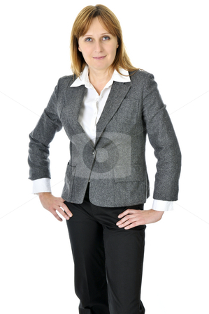 To use this stock image in your creative project, please select the size you need over to the right and click the "Add to Cart" button.
Your downloaded image will come with the Cutcaster watermark removed so don’t worry about the watermark you see on this page. Businesswoman on white background stock photo, Happy smiling businesswoman isolated on white background by Elena Elisseeva