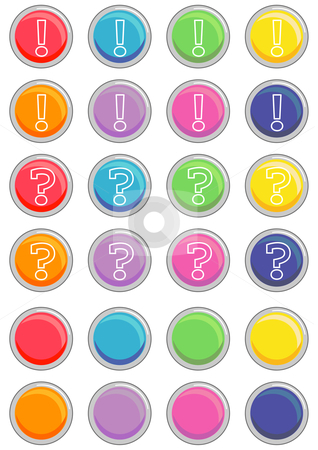 To use this stock image in your creative project, please select the size you need over to the right and click the "Add to Cart" button.
Your downloaded image will come with the Cutcaster watermark removed so don’t worry about the watermark you see on this page. Round Buttons stock vector clipart, Vector Illustration of a group of colored web buttons. by Robert Gebbie