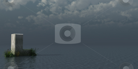 To use this stock image in your creative project, please select the size you need over to the right and click the "Add to Cart" button.
Your downloaded image will come with the Cutcaster watermark removed so don’t worry about the watermark you see on this page. Letter L stock photo, Letter L rock in water landscape - 3d illustration by J?