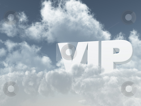 To use this stock image in your creative project, please select the size you need over to the right and click the "Add to Cart" button.
Your downloaded image will come with the Cutcaster watermark removed so don’t worry about the watermark you see on this page. Vip stock photo, The letters vip in cloudy sky - 3d illustration by J?