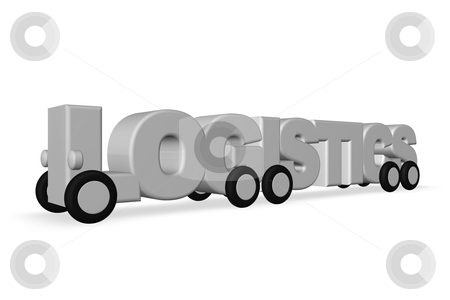 To use this stock image in your creative project, please select the size you need over to the right and click the "Add to Cart" button.
Your downloaded image will come with the Cutcaster watermark removed so don’t worry about the watermark you see on this page. Logistics stock photo, The word logistics on wheels on white background - 3d illustration by J?
