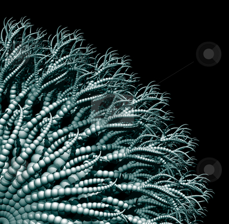 To use this stock image in your creative project, please select the size you need over to the right and click the "Add to Cart" button.
Your downloaded image will come with the Cutcaster watermark removed so don’t worry about the watermark you see on this page. Tentacles stock photo, Abstract organic form on black background - 3d illustration by J?