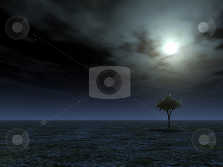 To use this stock image in your creative project, please select the size you need over to the right and click the "Add to Cart" button.
Your downloaded image will come with the Cutcaster watermark removed so don’t worry about the watermark you see on this page. Full moon stock photo, Lonely tree and full moon - 3d illustration by J?