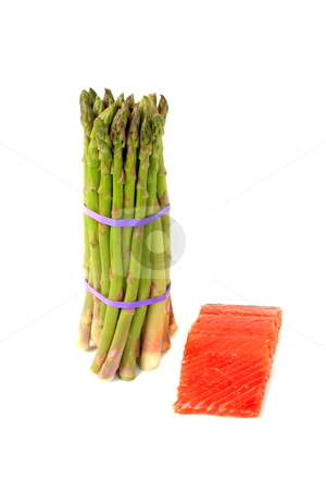 To use this stock image in your creative project, please select the size you need over to the right and click the "Add to Cart" button.
Your downloaded image will come with the Cutcaster watermark removed so don’t worry about the watermark you see on this page. Aspargus and Salmon stock photo, Aspargus and Salmon isolated white background by Jack Schiffer