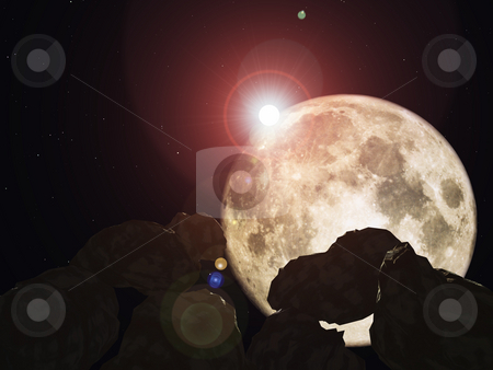 To use this stock image in your creative project, please select the size you need over to the right and click the "Add to Cart" button.
Your downloaded image will come with the Cutcaster watermark removed so don’t worry about the watermark you see on this page. Luna stock photo, Meteors and moon in space - 3d illustration by J?