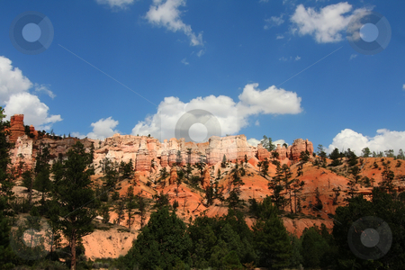 To use this stock image in your creative project, please select the size you need over to the right and click the "Add to Cart" button.
Your downloaded image will come with the Cutcaster watermark removed so don’t worry about the watermark you see on this page. Redrock Canyon stock photo, View of the red rock formations in Bryce Canyon National Park by Mark Smith