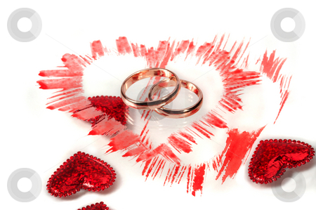 To use this stock image in your creative project, please select the size you need over to the right and click the "Add to Cart" button.
Your downloaded image will come with the Cutcaster watermark removed so don’t worry about the watermark you see on this page. Wedding rings stock photo, Two wedding ring on a white background. by Sergey Goruppa
