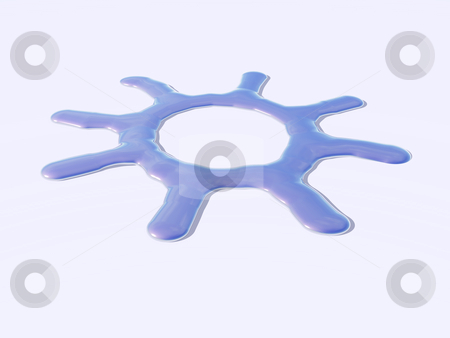 To use this stock image in your creative project, please select the size you need over to the right and click the "Add to Cart" button.
Your downloaded image will come with the Cutcaster watermark removed so don’t worry about the watermark you see on this page. Sun stock photo, Liquid sun symbol on white background by J?