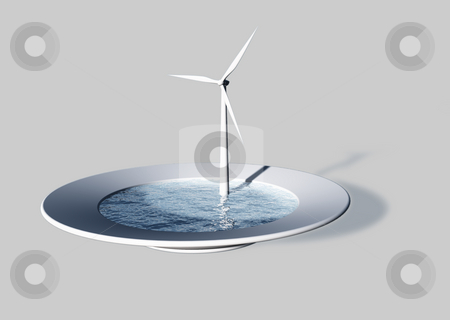 To use this stock image in your creative project, please select the size you need over to the right and click the "Add to Cart" button.
Your downloaded image will come with the Cutcaster watermark removed so don’t worry about the watermark you see on this page. Wind power stock photo, White dinner plate filled with water and a windmill - 3d illustration by J?