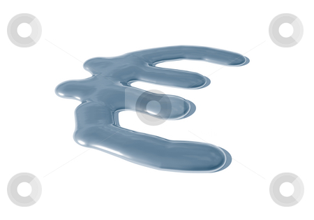 To use this stock image in your creative project, please select the size you need over to the right and click the "Add to Cart" button.
Your downloaded image will come with the Cutcaster watermark removed so don’t worry about the watermark you see on this page. Euro stock photo, liquid euro symbol on white background - 3d illustration by J?