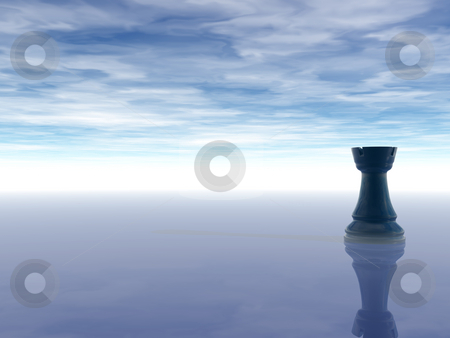 To use this stock image in your creative project, please select the size you need over to the right and click the "Add to Cart" button.
Your downloaded image will come with the Cutcaster watermark removed so don’t worry about the watermark you see on this page. Chess rook stock photo, Black chess rook on cloudy background - 3d illustration by J?