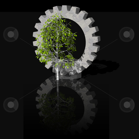 To use this stock image in your creative project, please select the size you need over to the right and click the "Add to Cart" button.
Your downloaded image will come with the Cutcaster watermark removed so don’t worry about the watermark you see on this page. Birch and gearwheel stock photo, Gearwheel and birch tree on black background - 3d illustration by J?