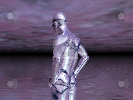 To use this stock image in your creative project, please select the size you need over to the right and click the "Add to Cart" button.
Your downloaded image will come with the Cutcaster watermark removed so don’t worry about the watermark you see on this page. Reflection stock photo, Abstract man figure - 3d illustration by J?